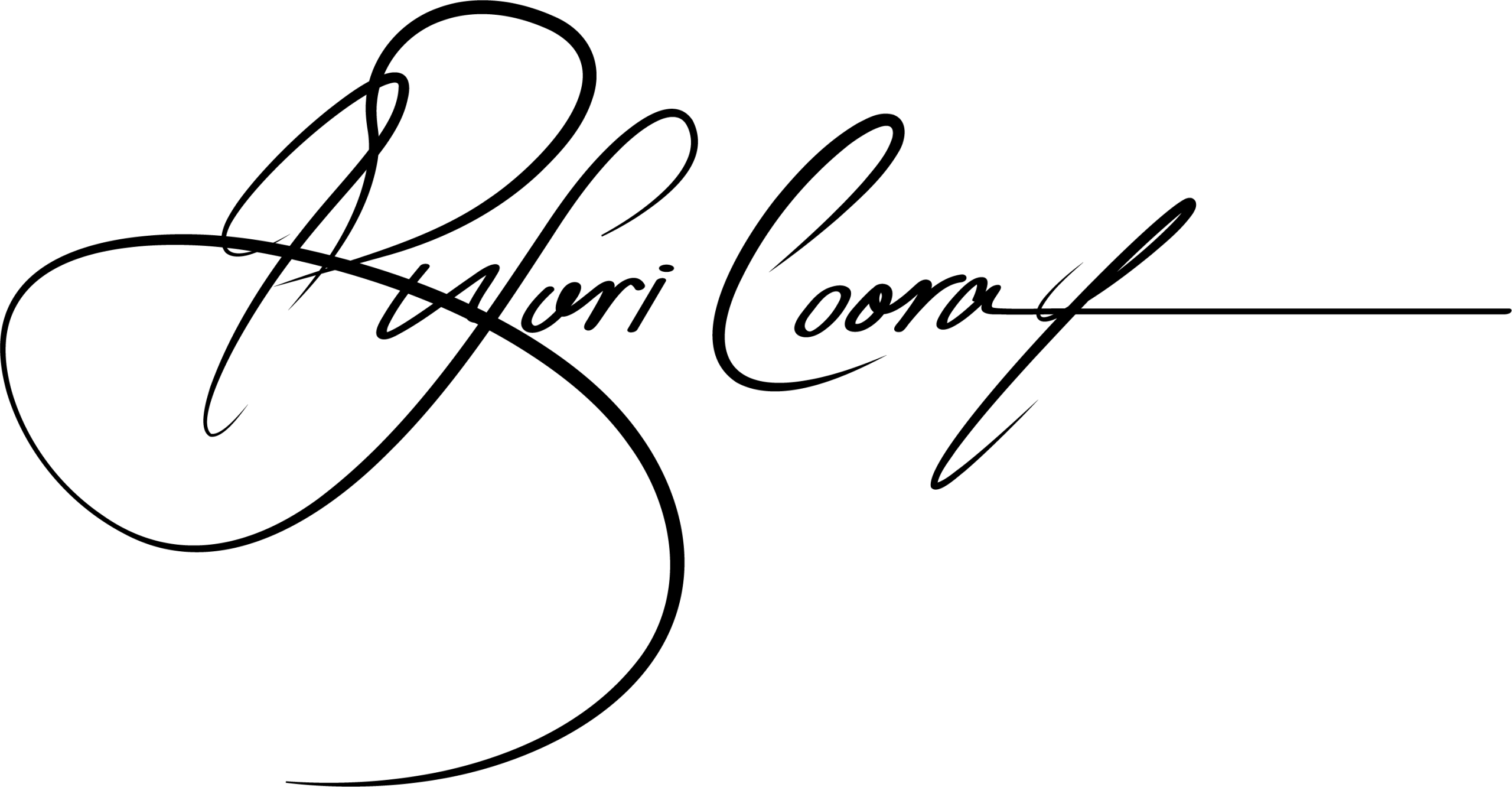 Piyori Sign black